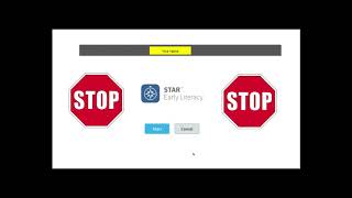 Logging in to STAR Early Literacy