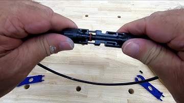 DIY The Easy Way To Install Solar MC4 Connectors for your RV