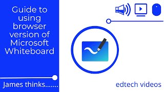 A guide to using the browser based version of Microsoft whiteboard, a great alternative to Padlet