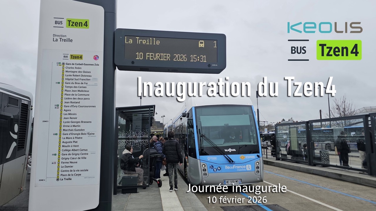 [Keolis] Inauguration du Tzen 4 !