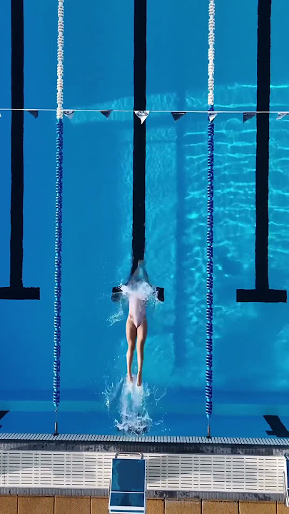 Olympic swimmer training backstroke ⚡️ | 📹: (IG) silviasscalia