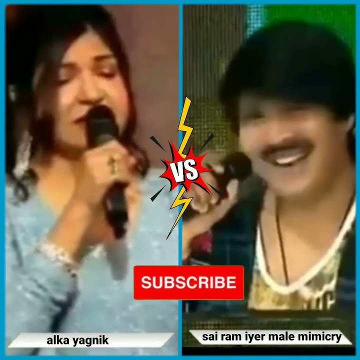 Download lagu Aisi deewangi Dekhi nahi kahi mimicry artist sairam iyer & alka yagnik female voice mimicry #short