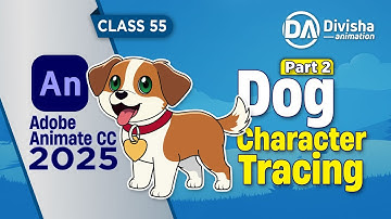 Create AMAZING 2D Animations with Dog Character Body Tracing in Adobe Animate CC (Part 2)