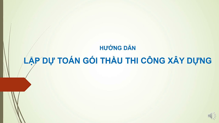 Có cần phải lập dự toán gói thầu không năm 2024