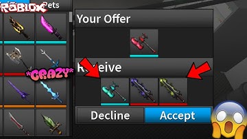 *CRAZY* TRADING CHAMPION AXE FOR ANOTHER CHAMPION AXE! *WORTH IT?!* (ROBLOX ASSASSIN TRADES)