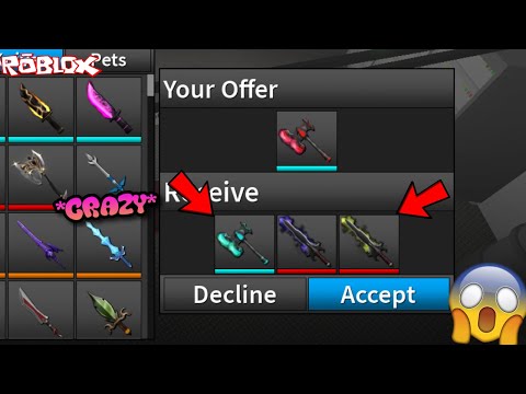 Crazy Trading Champion Axe For Another Champion Axe Worth It Roblox Assassin Trades Youtube - roblox assassin trading for champion blade