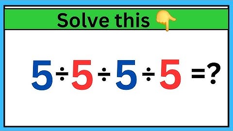 “99% People Get This Math Question Wrong! Can You Solve It Correctly?”