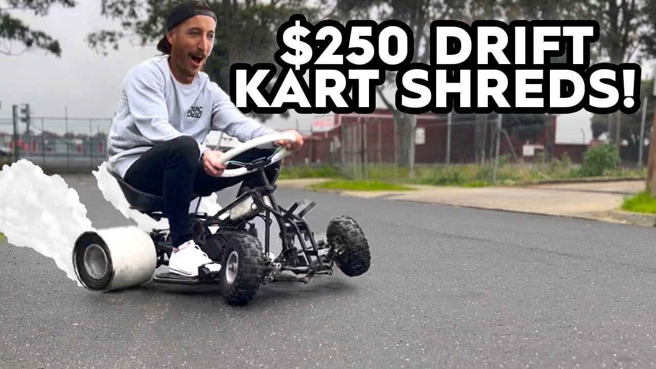 How do I make a drift kart? Is it just a regular go kart with the white  thing on the wheels? Any guides or frames you guys reccomend? I want to make