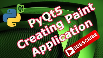 PyQt5 Creating Paint Application In 40 Minutes