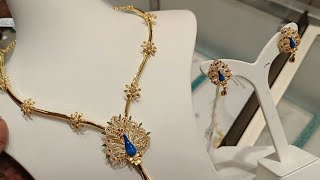 GRT Oriana Gold Necklace Collection | Earrings 3 Grams | Turkey Casting Set Chains From 9 Grams screenshot 5