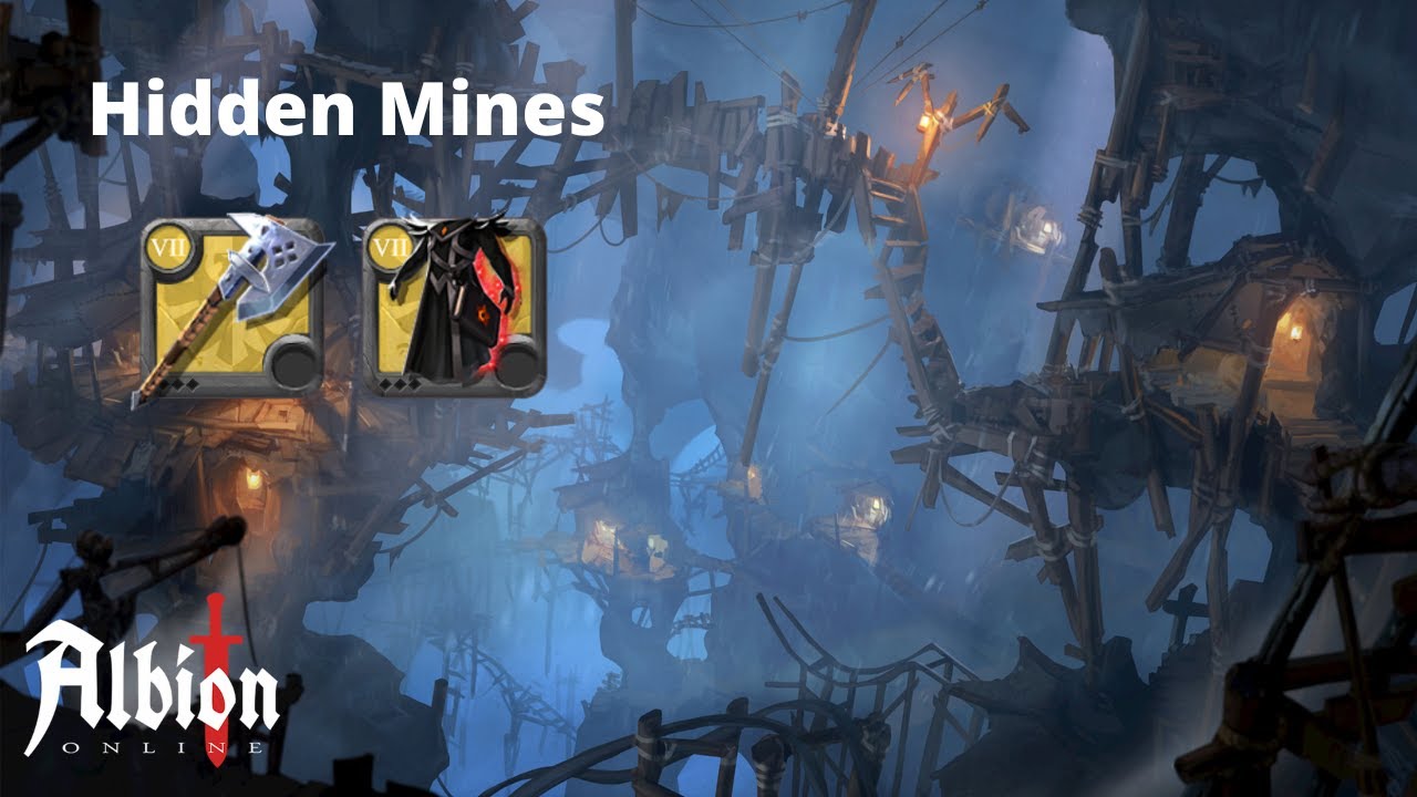 Albion Online Hidden Mines Solo Dungeon Albion Online GreatAxe Build