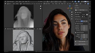 Mesh of a 2D image converted to 3D mesh