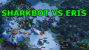 50,000 APM GOD ARMY! - Eris vs Sharkbot - Starcraft 2 AI