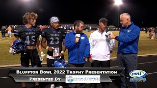 BLUFFTON BOWL | Coach Rodney Summers, May River, Football Trophy Presentation | 10-22-2022 | WHHITV