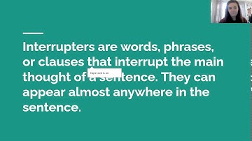 Commas with Sentence Interrupters