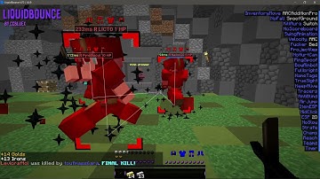 Spamming The Chat With Kills lol Hacking On SkyKingDoms #3