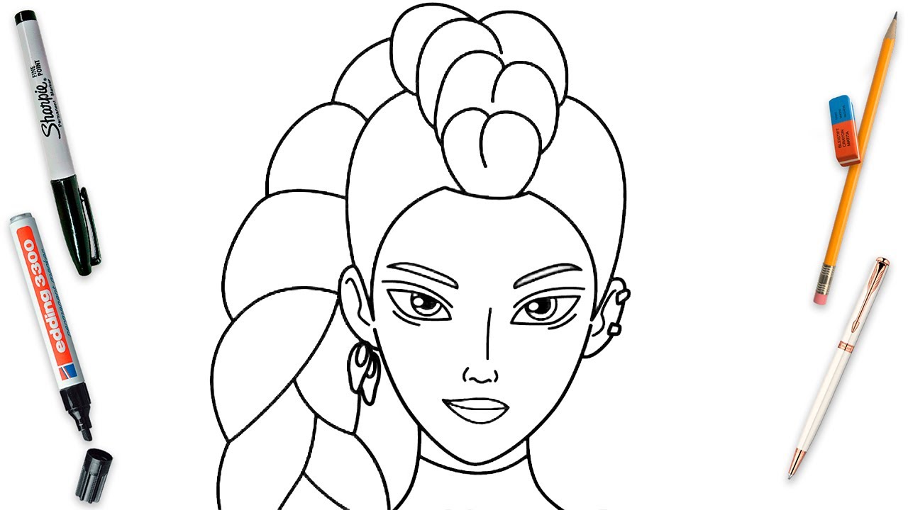 Step By Step Rumi Drawing.pdf How To Draw Rumi Easy Step By Step | KPop Demon Hunters Art Lesson ...