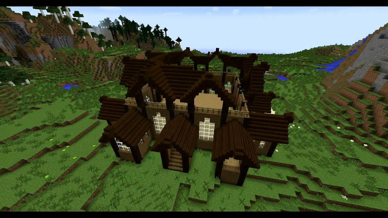 Minecraft Building Timelapse- Nordic town hall