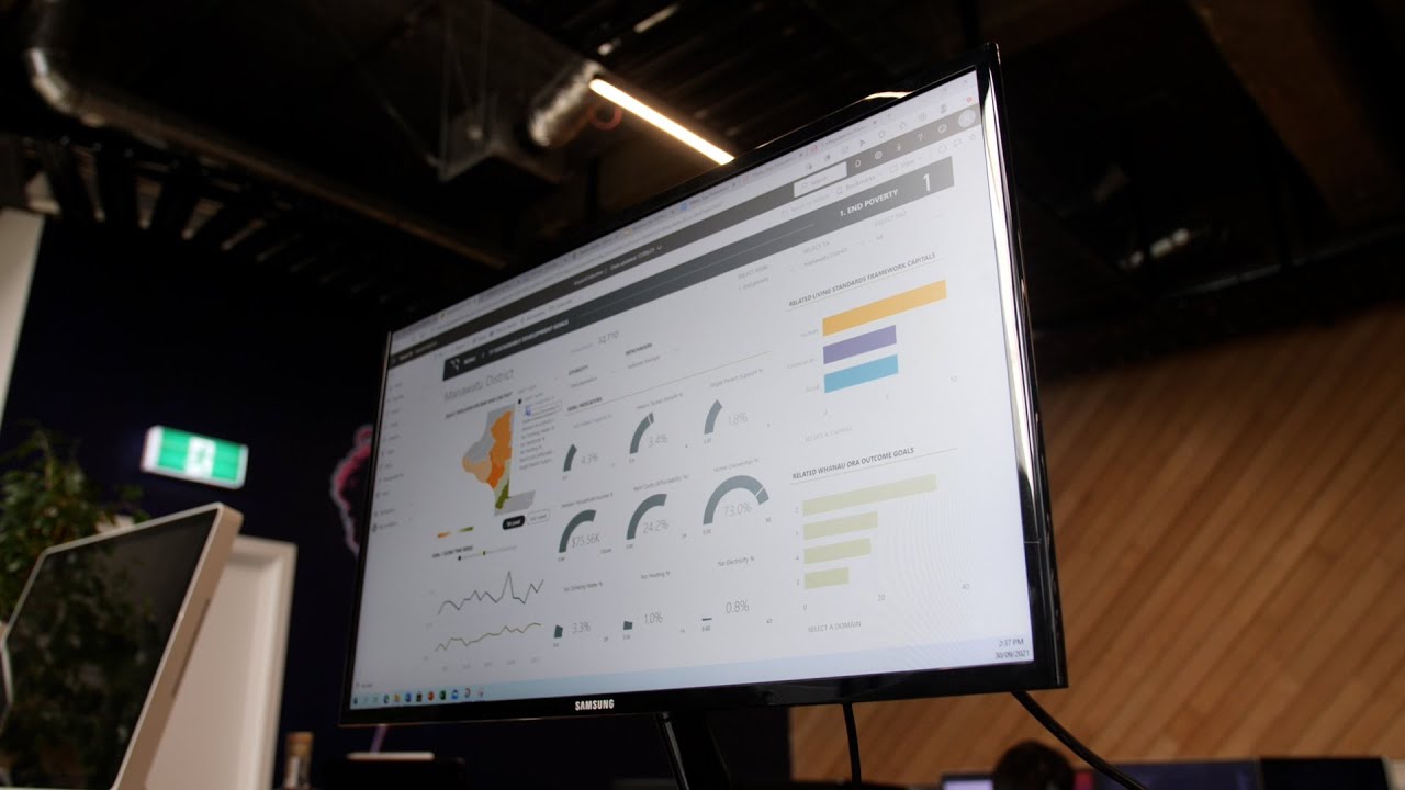 Justin Lester from DOT & our Rohe Equity and Wellbeing Dashboard.