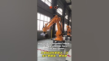 Industrial automation robots: making production more precise and faster. #automobile