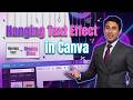 Canva Tutorial: Hanging Text Effect That Looks Professional