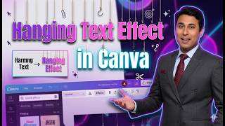 Canva Tutorial: Hanging Text Effect That Looks Professional