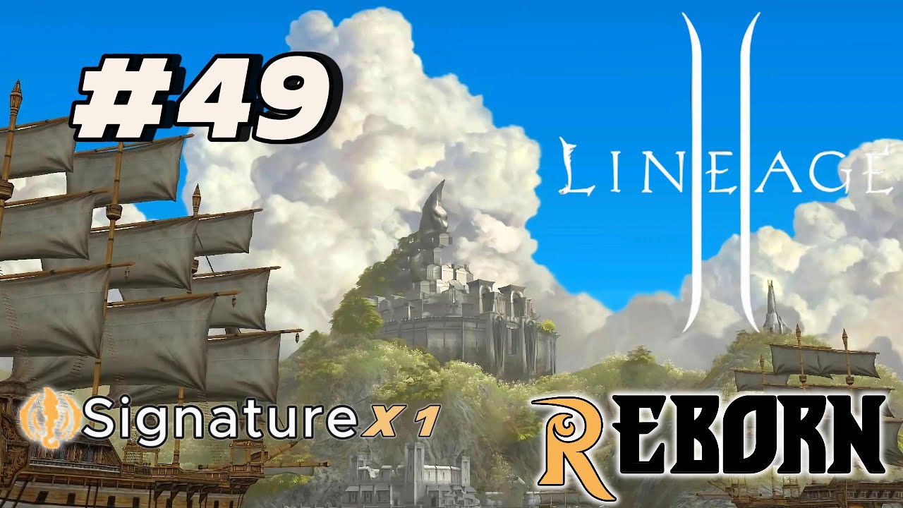 Lineage2 Reborn Signature x1 #49  - Dark Elf - Palus Knight -  NoComent