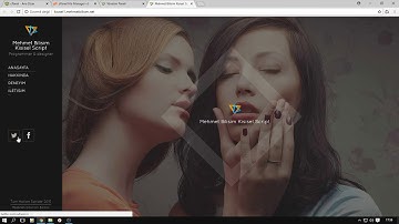 Ücretsiz Kişisel Web Site Scripti + Kurulum