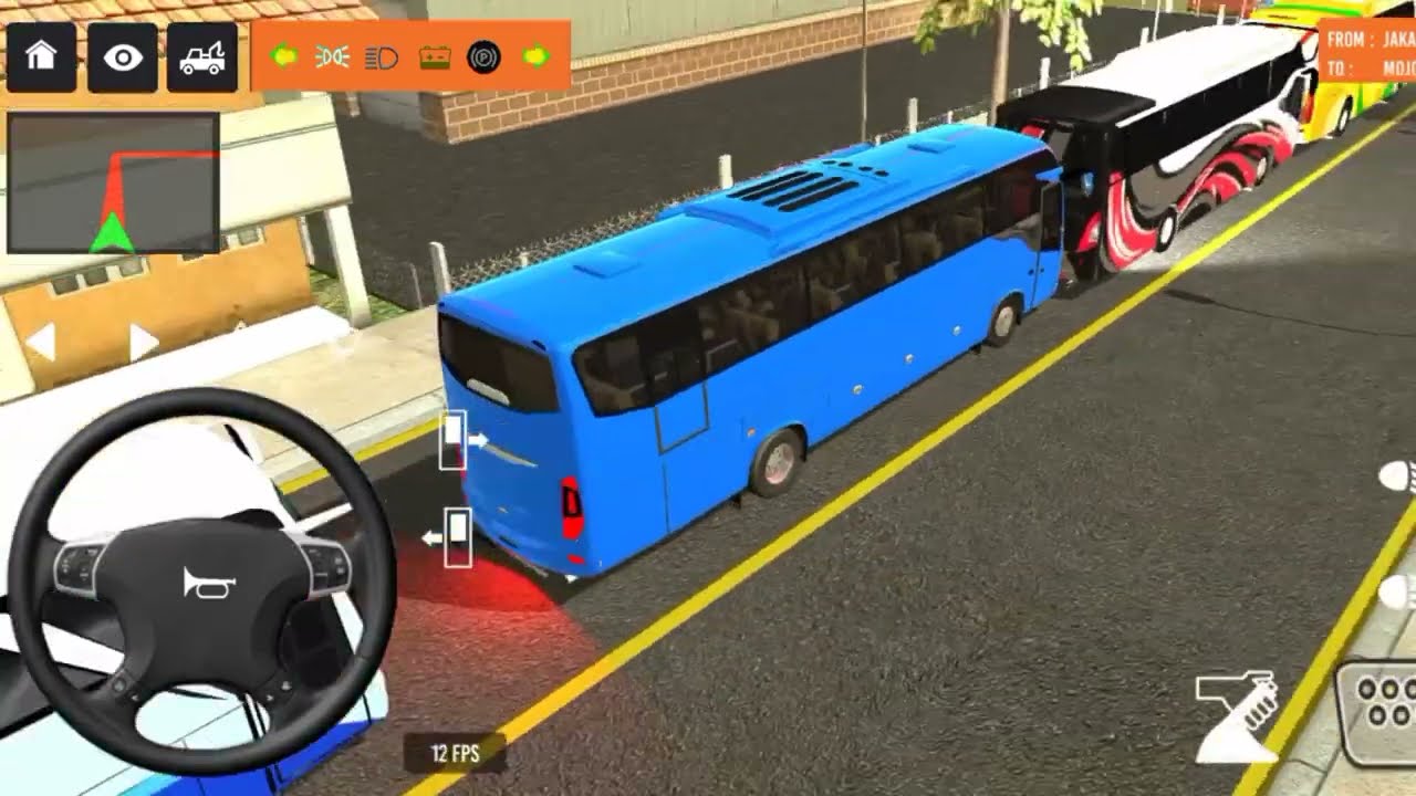 🔥Bus simulator indonesia l▶️ new bus simulator indonesia ll euro coace Part-35