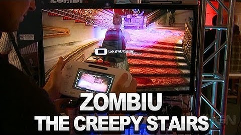 ZombiU - Creepy Stairs Off-Screen Gameplay