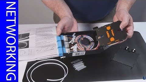 How to Terminate the Opt-X SDX 24-F Splice Module