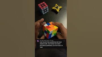 Twist Pattern on Rubik