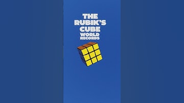 The Craziest Rubiks Cube World Records | WTFacts