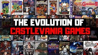 The Evolution Of Castlevania(All Games)