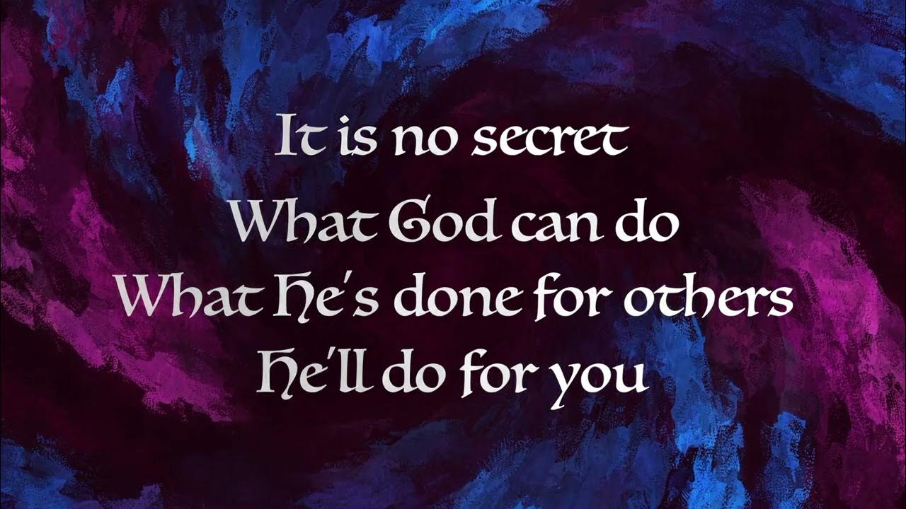It Is No Secret ~ Elvis Presley ~ lyric video It Is No Secret ~ Elvis Presley ~ lyric video