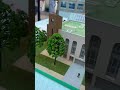 La maquette du projet dextension de la mosque de gennevilliers est expose dans la cour