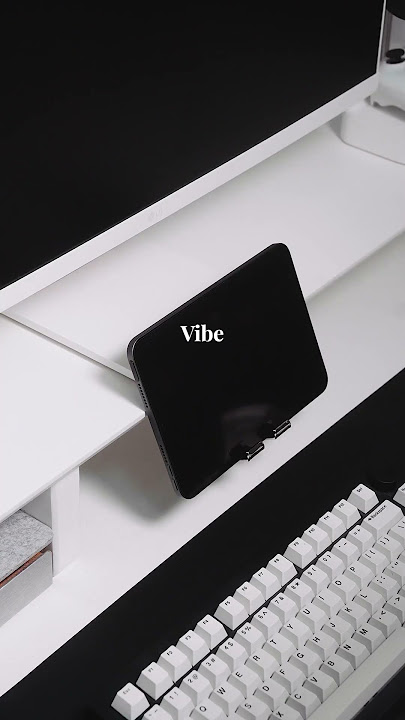 Matte White Desk Setup #desksetup #raico #workspace