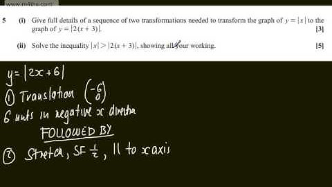 q5 Core 3 C3 OCR June 2013   A2 Past maths paper   Exam   mathematics solutions