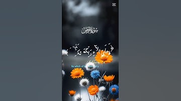 #trending #قرآن #اكسبلور #قراني #قران ماتيسر من سورة الرحمن بصوت جميل 💕😍