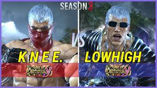Tekken 8 (Season 3) | Knee (Bryan) vs LowHigh (Bryan) High Level Gameplay