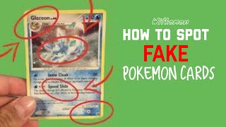 How to Spot Fake Pokemon Cards!