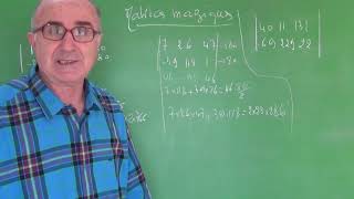 Mathématiques Étonnantes De Ahcene Ait Saadi. Matrices Magiques