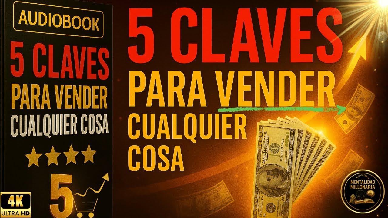 5 Claves para Vender Cualquier Cosa (Audiolibro de Persuasión Psicológica y Éxito en Ventas)