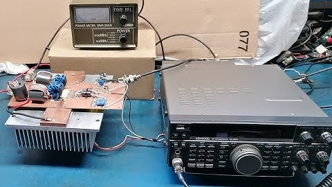 Art2k0fe hf amplifier testing