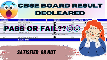 my 10th result reaction 😭CBSE board result 🥲pass or fail??satisfied or not?? ||class 10th