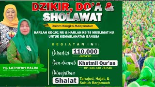 Live🔴Ratusan Ribu Muslimat NU Hijaukan Harlah ke-78 di GBK