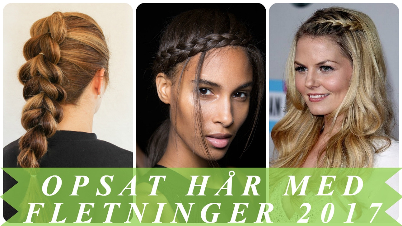opsat hår med fletninger opsat hår med fletninger
