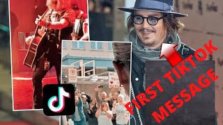 Johnny Depp's first tiktok upload [06/07/22]