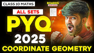 Class 10 Most Important PYQs😱 | Chapter 7 Coordinate Geometry | Class 10 Maths | Gourav Bhaiya