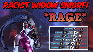 This Racist enemy Widowmaker called me bad, so I DESTROYED him!